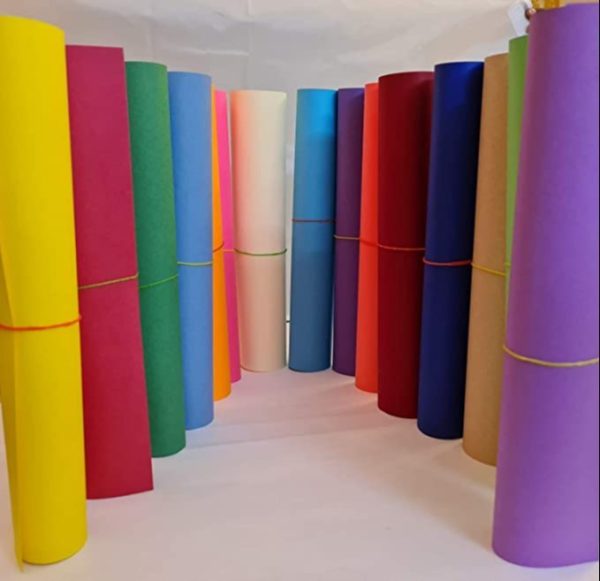 A2 Chart Paper Multicolors ;Thickness: Medium