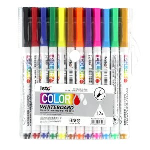 White Board Marker 12 Pcs Set MultiColour Best For WhiteBoard