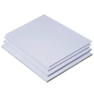 5 Sheets White Foam Boards--Sand Table Building Model Materials 2mm / 3mm Thick Foam PVC Sheet Poster Board Mount Board for Mounting, Crafts, Modelling, Art, Display, School Projects