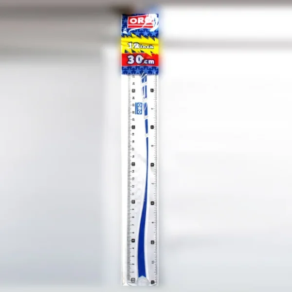 ORO Plastic Scale 12"