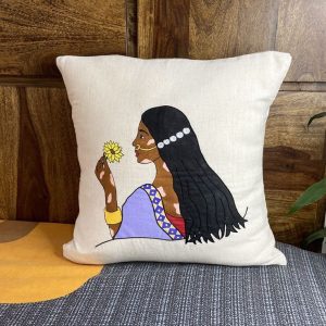 Painting on pillow
