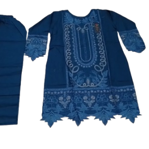 2 Piece Embroidery Suit