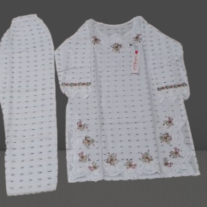 2 Piece Embroidery Suit