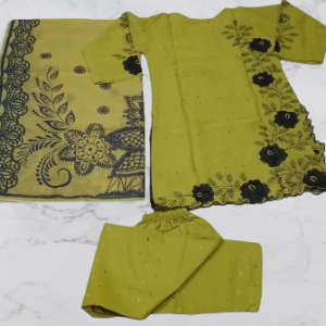 3 Piece Embroidery suit
