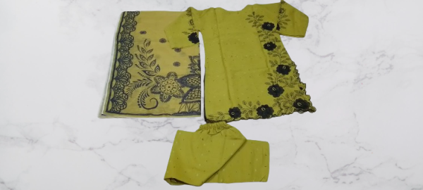 3 Piece Embroidery suit