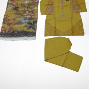 3 Piece Embroidery suit