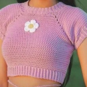 Stylish crochet top